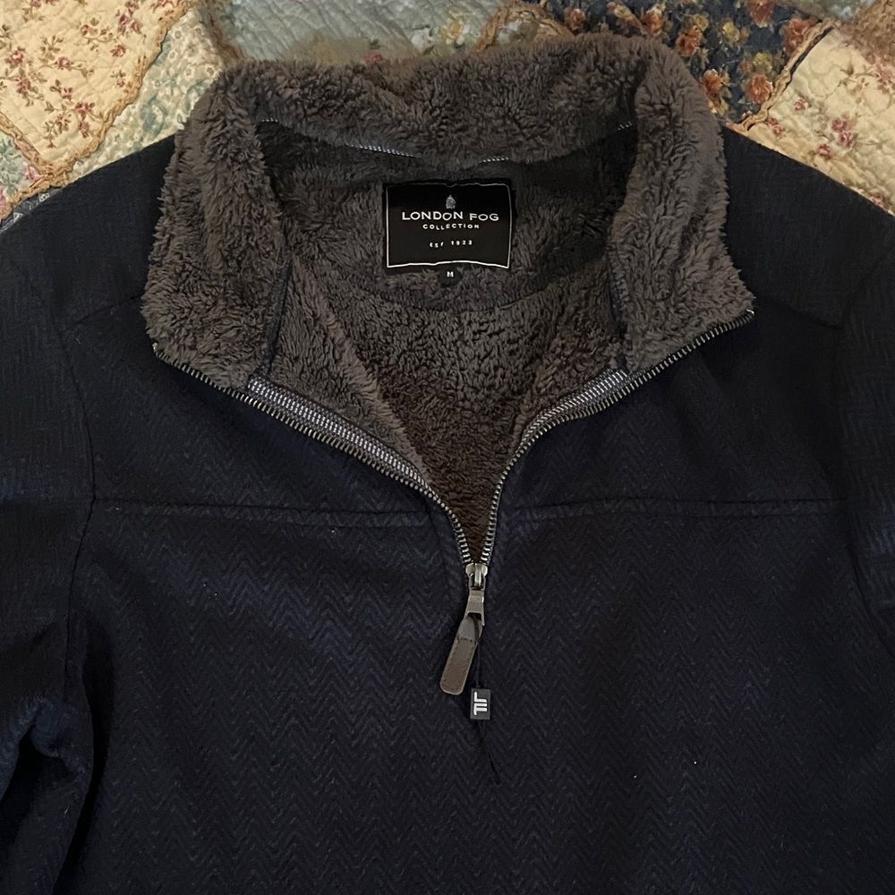 London fog lined sweatshirt
